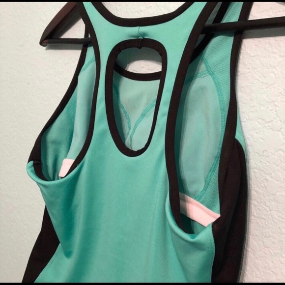 Nike Womens Athletic Top, Green Medium - Picture 5 of 5